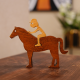 Boy Riding Horse