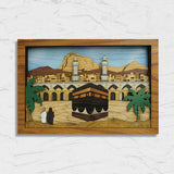 3D Wooden Makkah