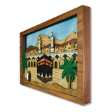 3D Wooden Makkah