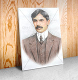 Quaid e Azam Muhammad Ali Jinnah 01 - Zambeel Art Studio