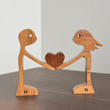 Boy and Girl sharing Heart