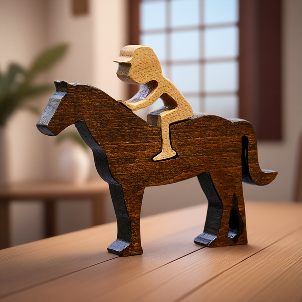 Boy Riding Horse